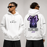 Lewis The Goat White Hoodie