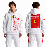 Rag Leclerc White Hoodie