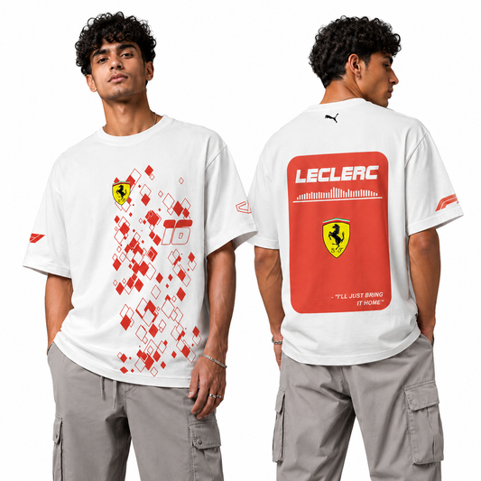 Rag Leclerc White Oversized T-Shirt