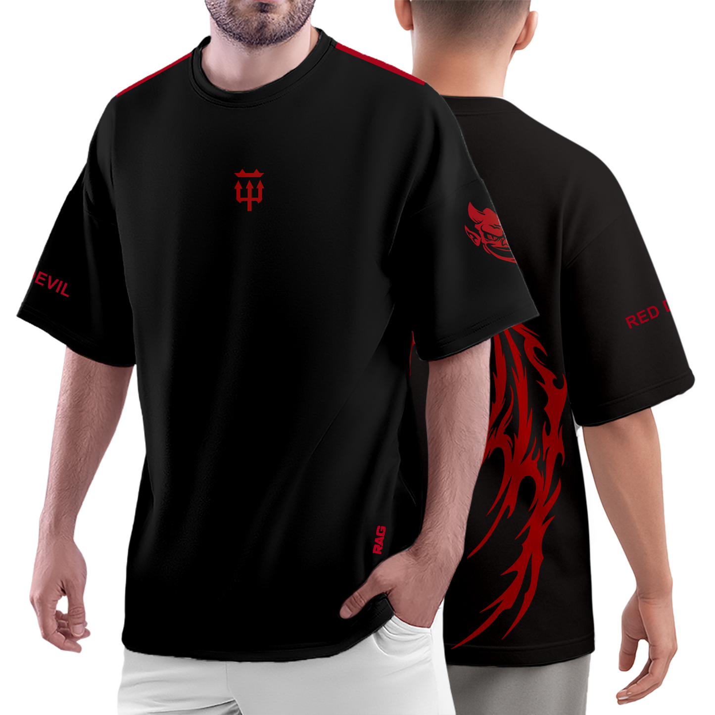 Red Devil Oversized T-Shirt