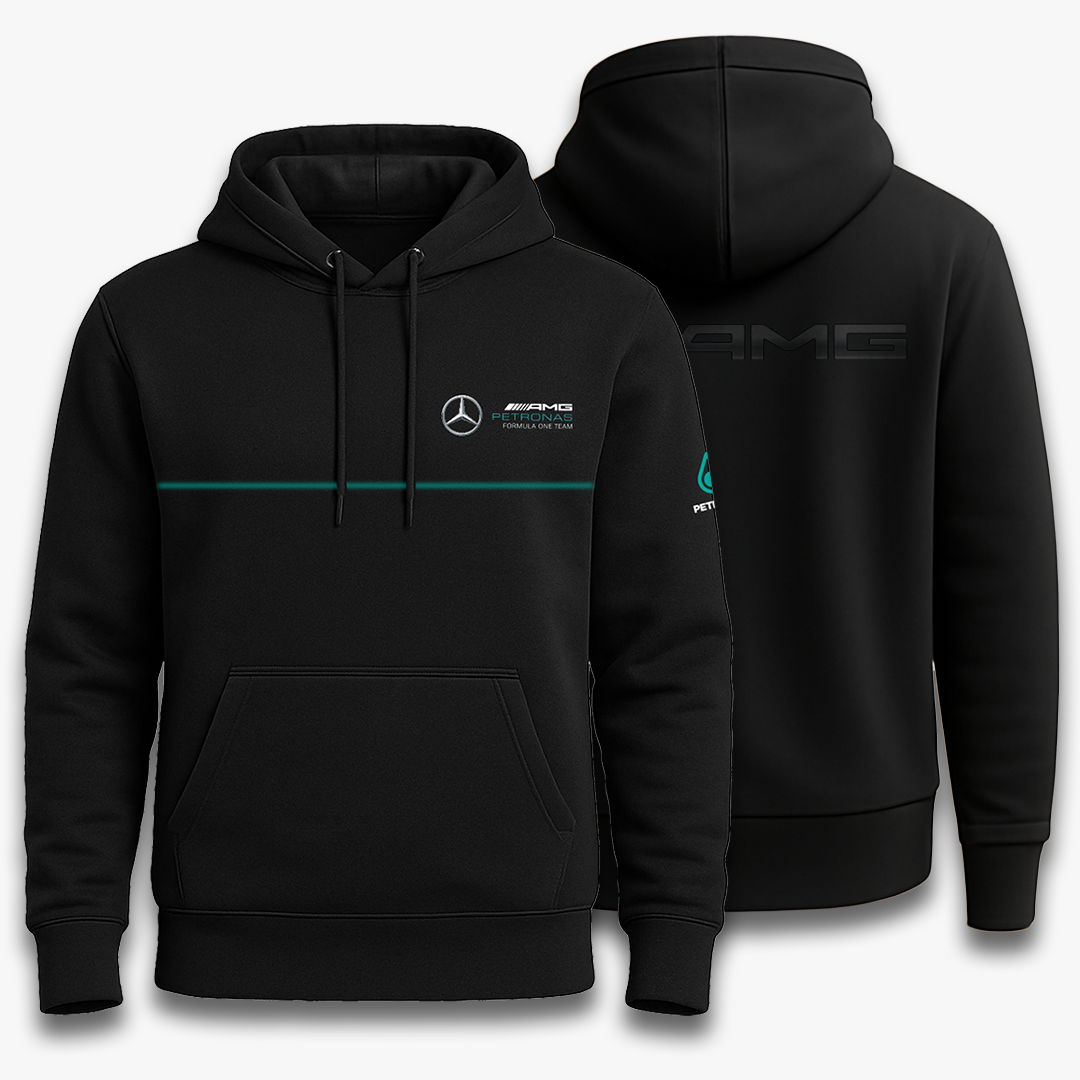 Benz High Density Black Hoodie