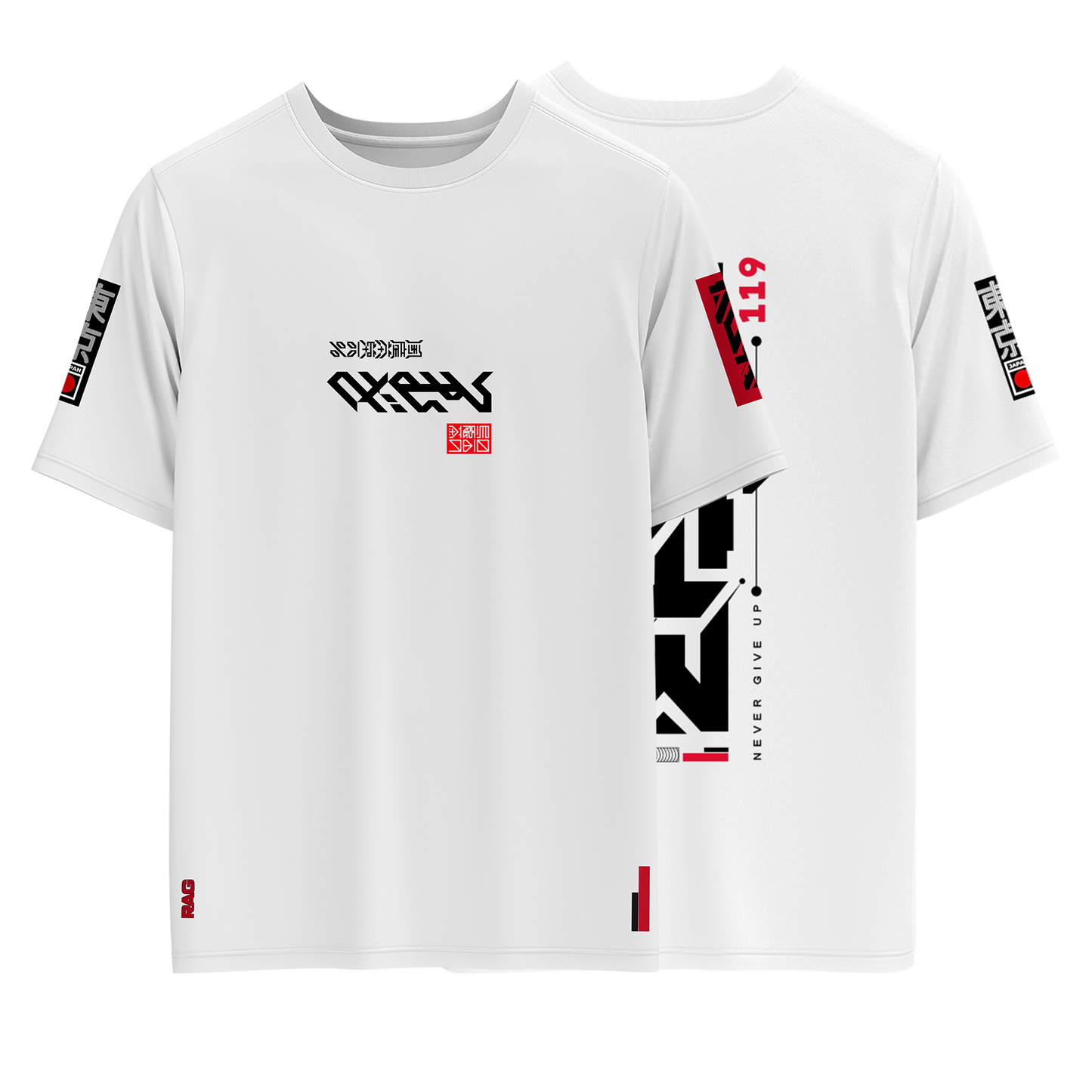 Rag Never Give Up T-Shirt