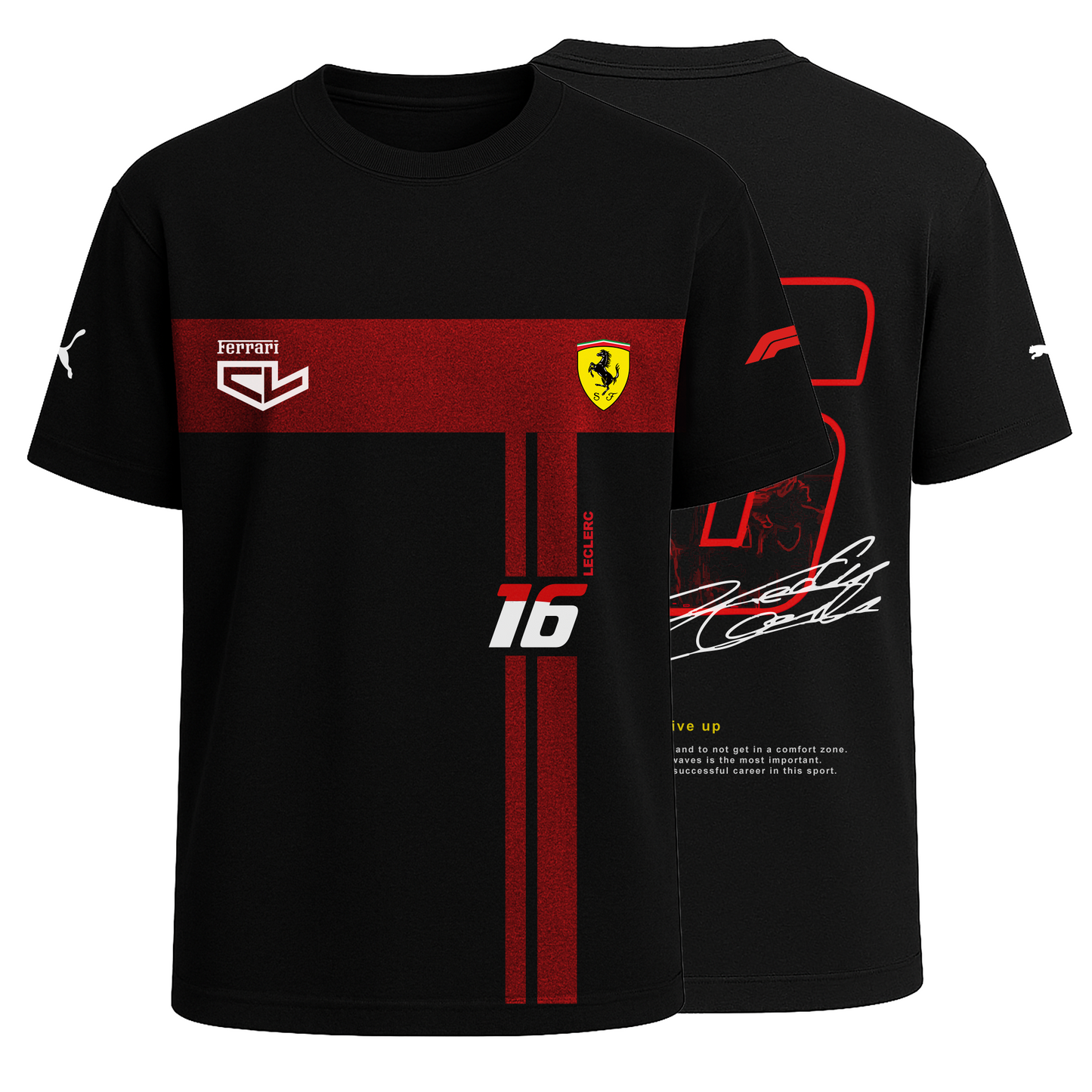 Motorsport Leclerc Ferrari 16 T-Shirt