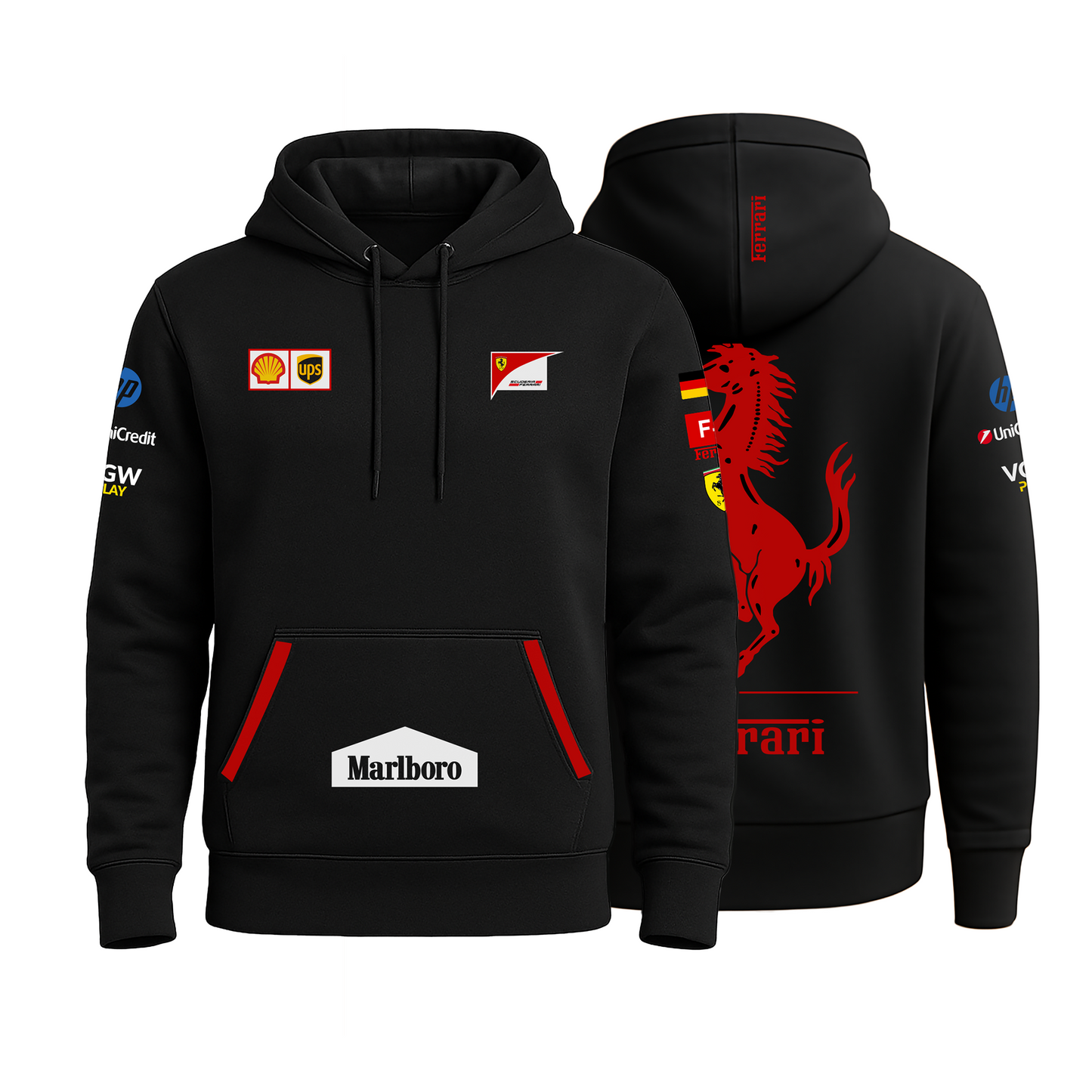 Ferrari Scuderia Black Hoodie