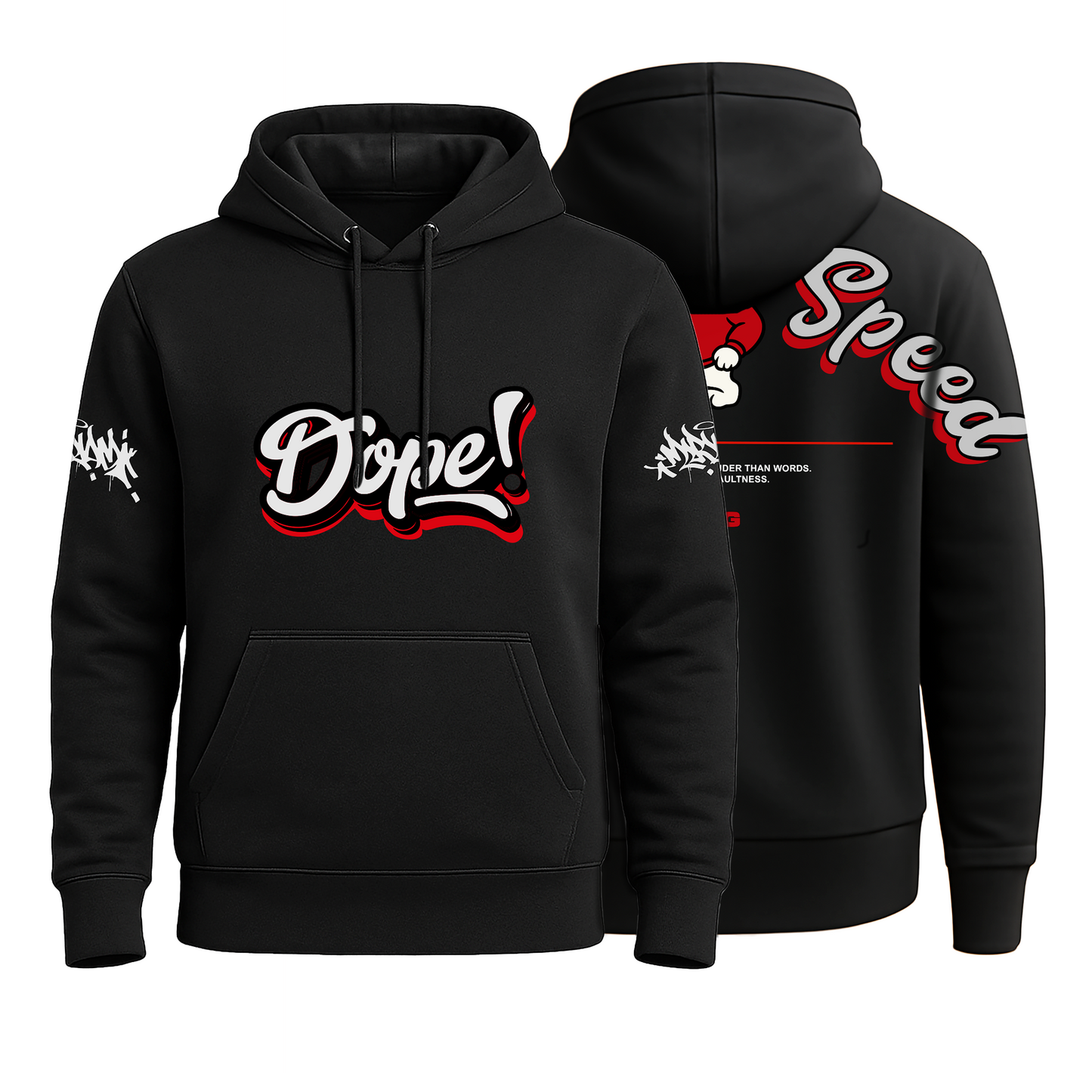 Rag Dope Black Hoodie