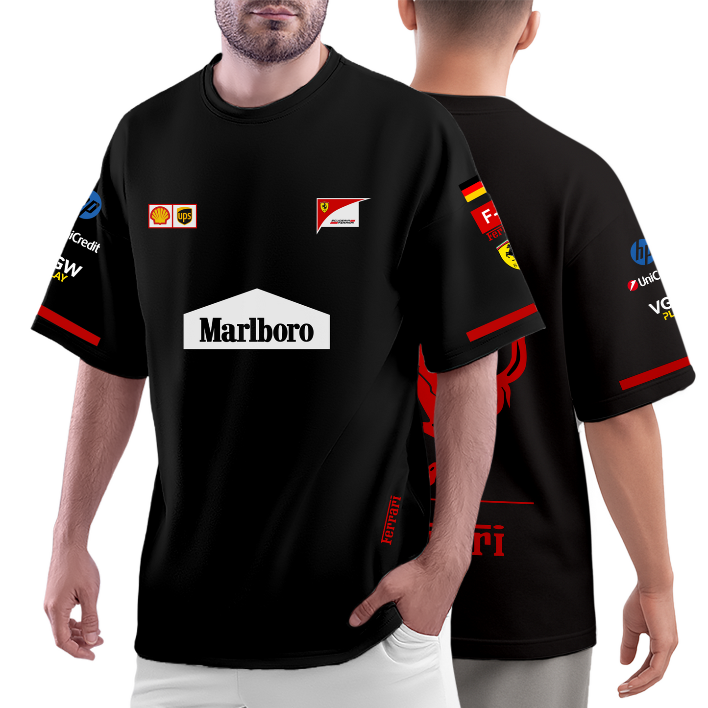 Ferrari-Scuderia Oversized T-Shirt