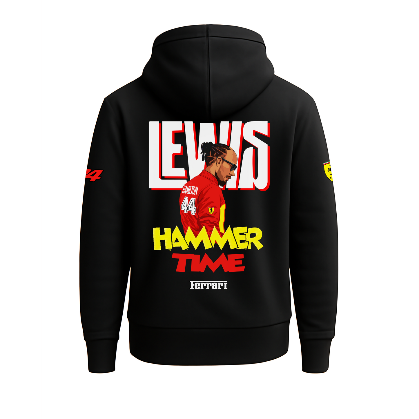 Rag Lewis Hammer-Time Black Hoodie