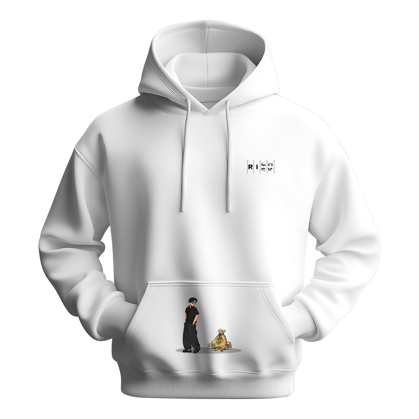 Rag Dirty Money White Hoodie