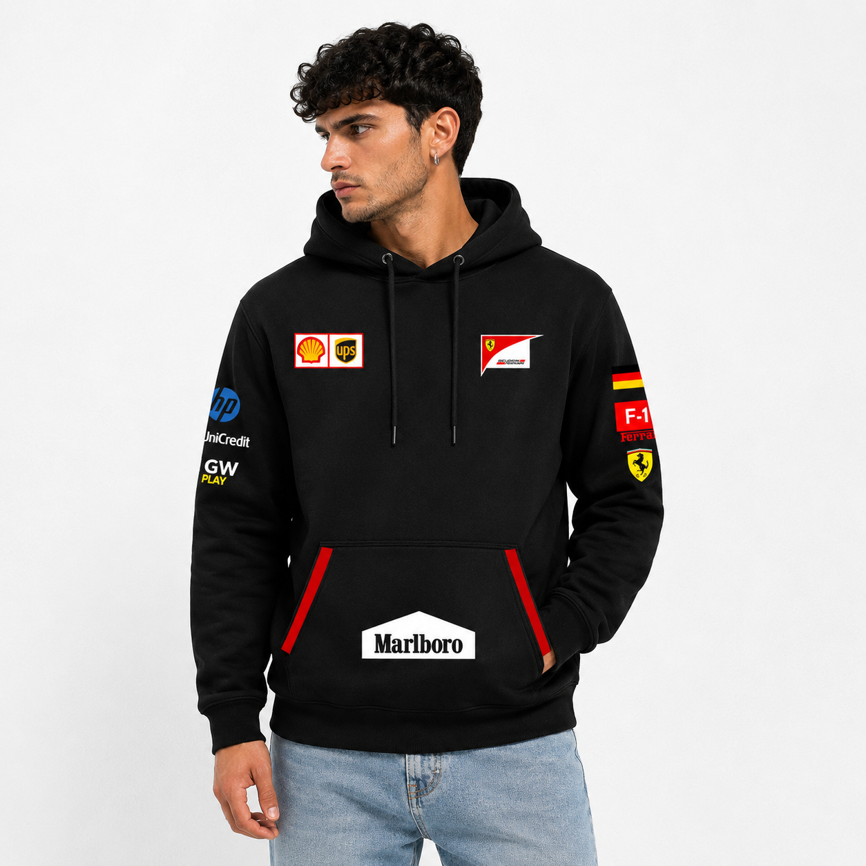 Ferrari Scuderia Black Hoodie