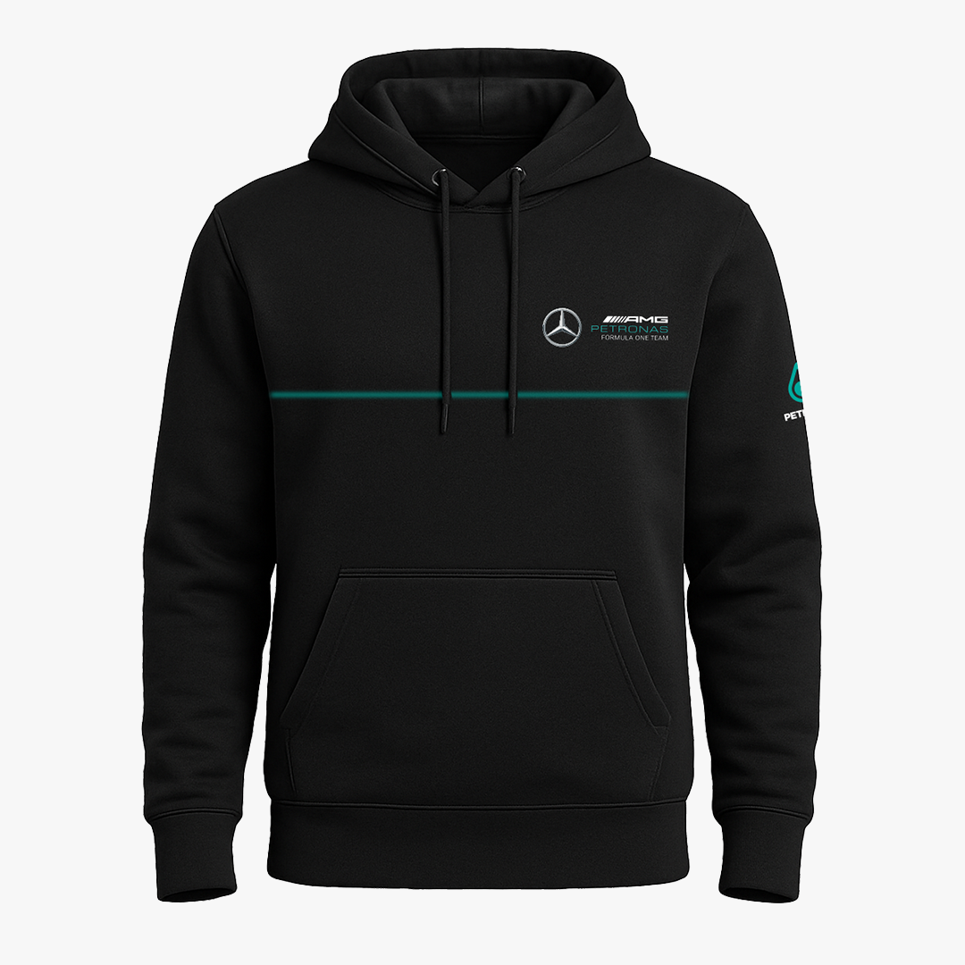 Benz High Density Black Hoodie