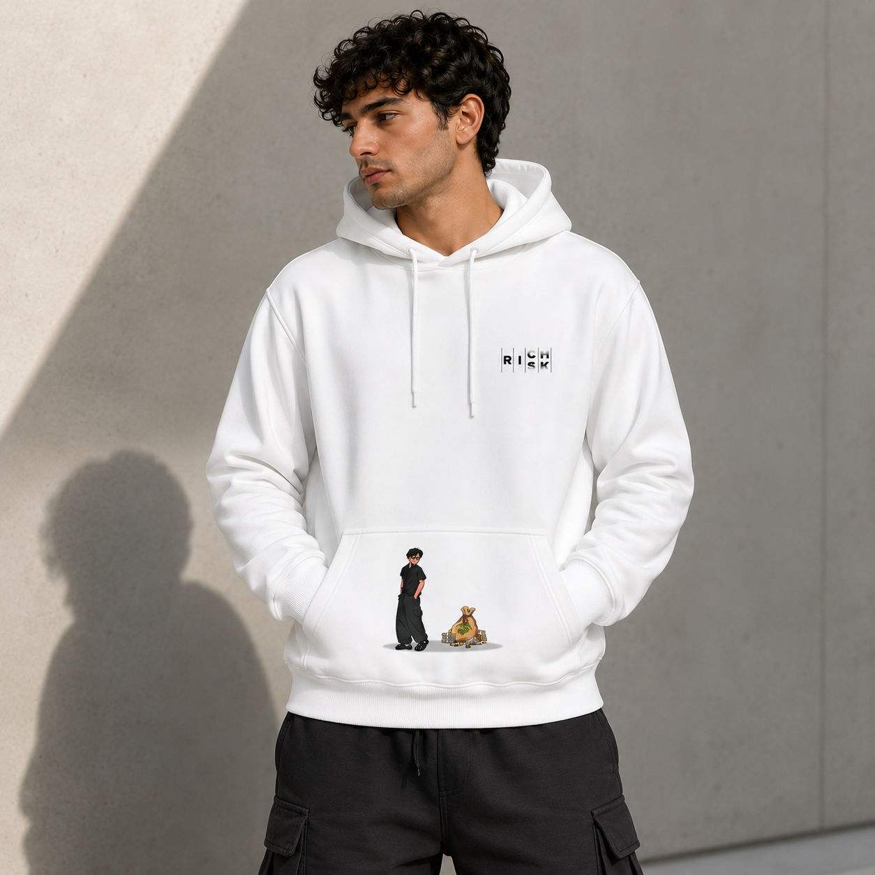 Rag Dirty Money White Hoodie