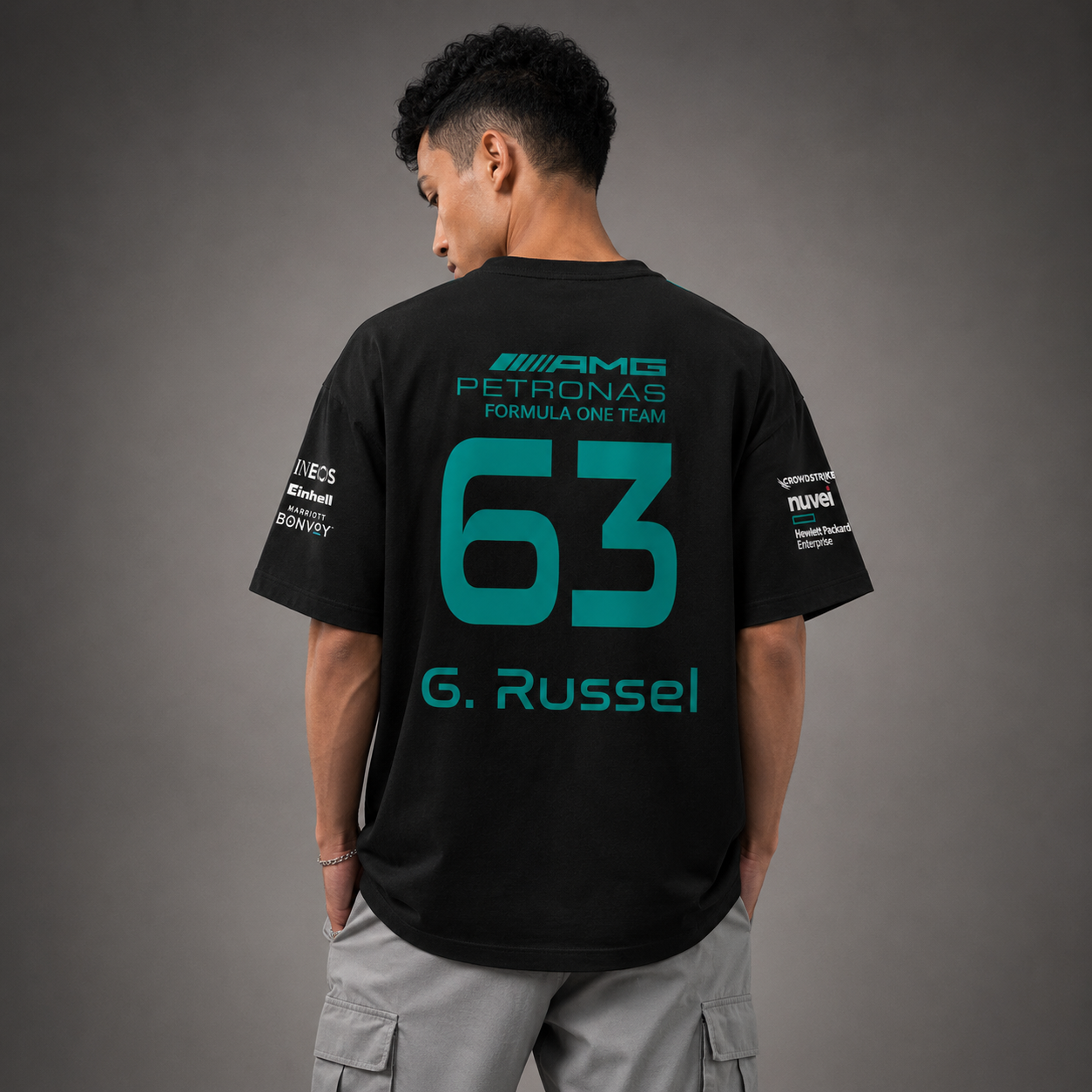 Neon Mercedes-Benz Oversized T-shirt
