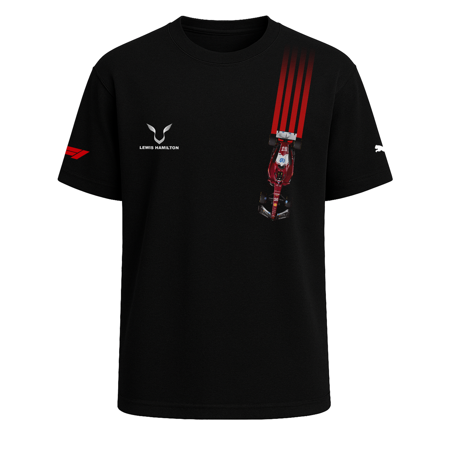 Lewis Hamilton Motorsport Half Sleeve T-Shirt