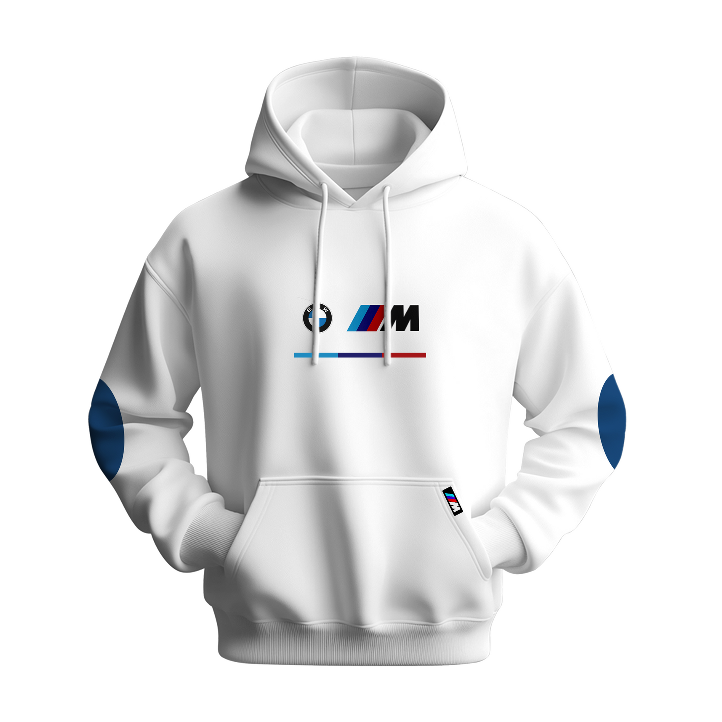 BMW High Density White Hoodie