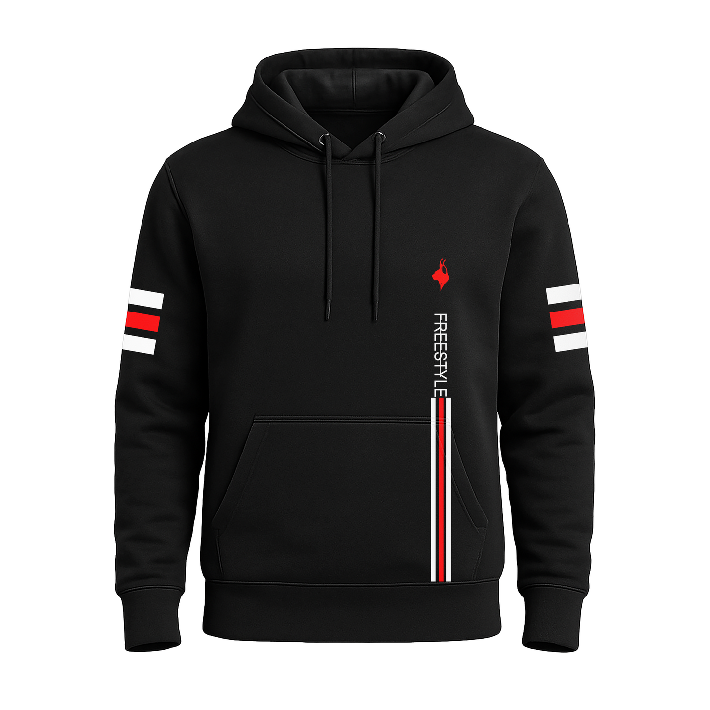 Rag Freestyle Black Hoodie