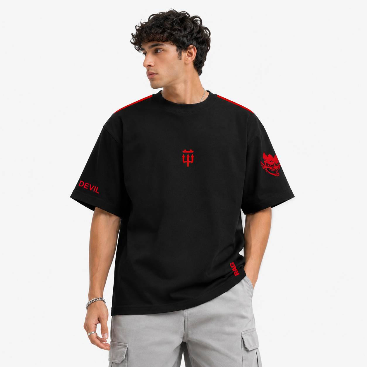 Red Devil Oversized T-Shirt
