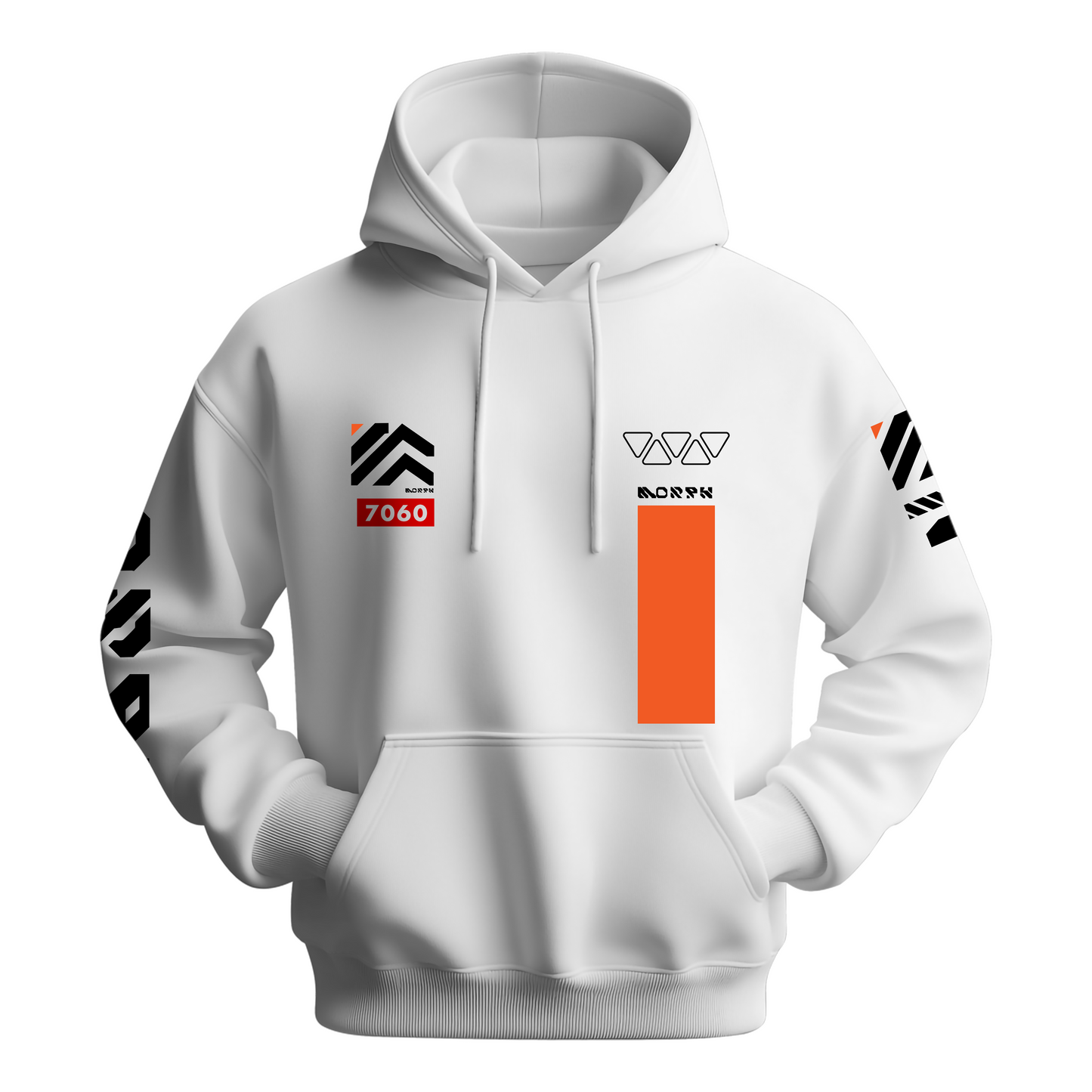 Rag 7060 White Hoodie