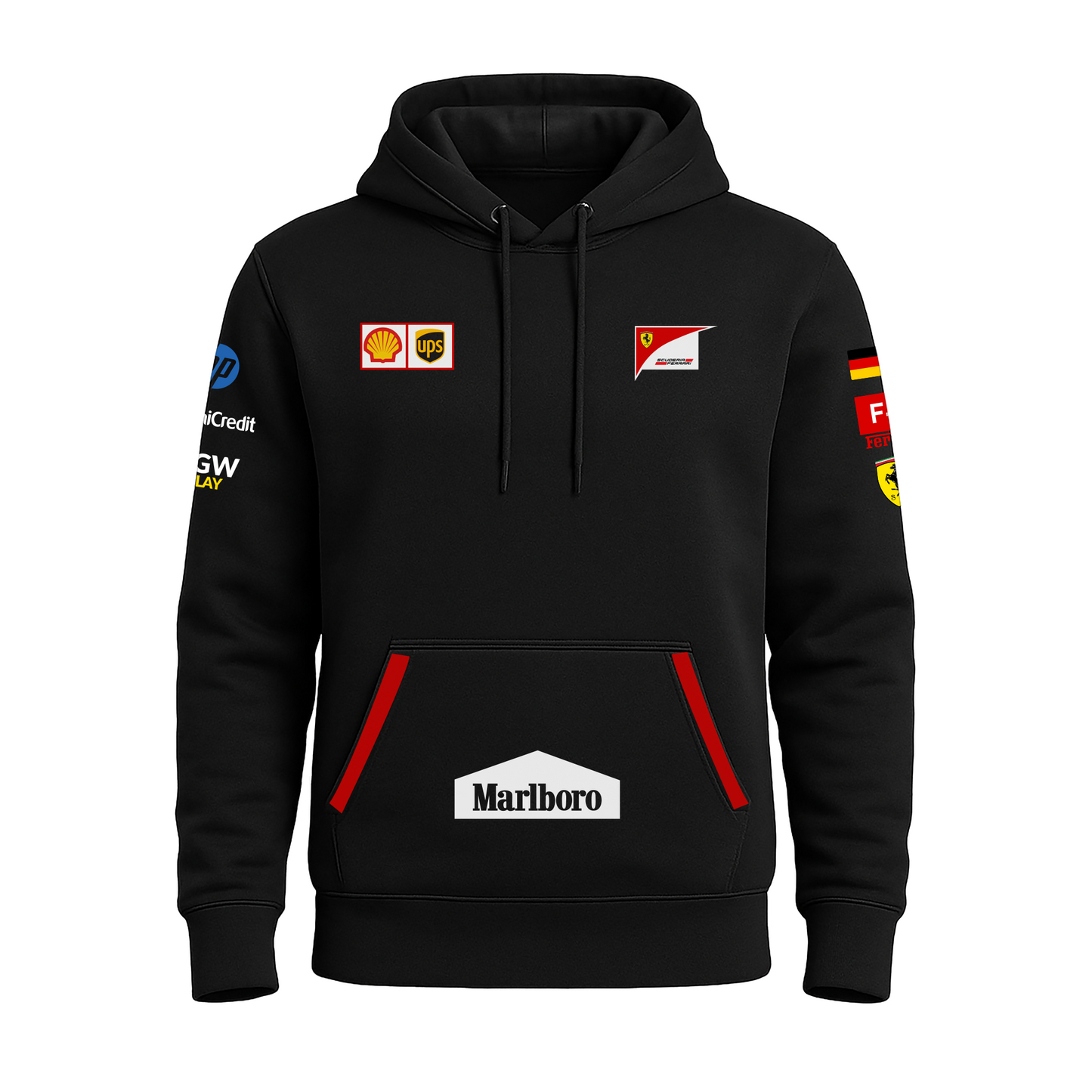 Ferrari Scuderia Black Hoodie