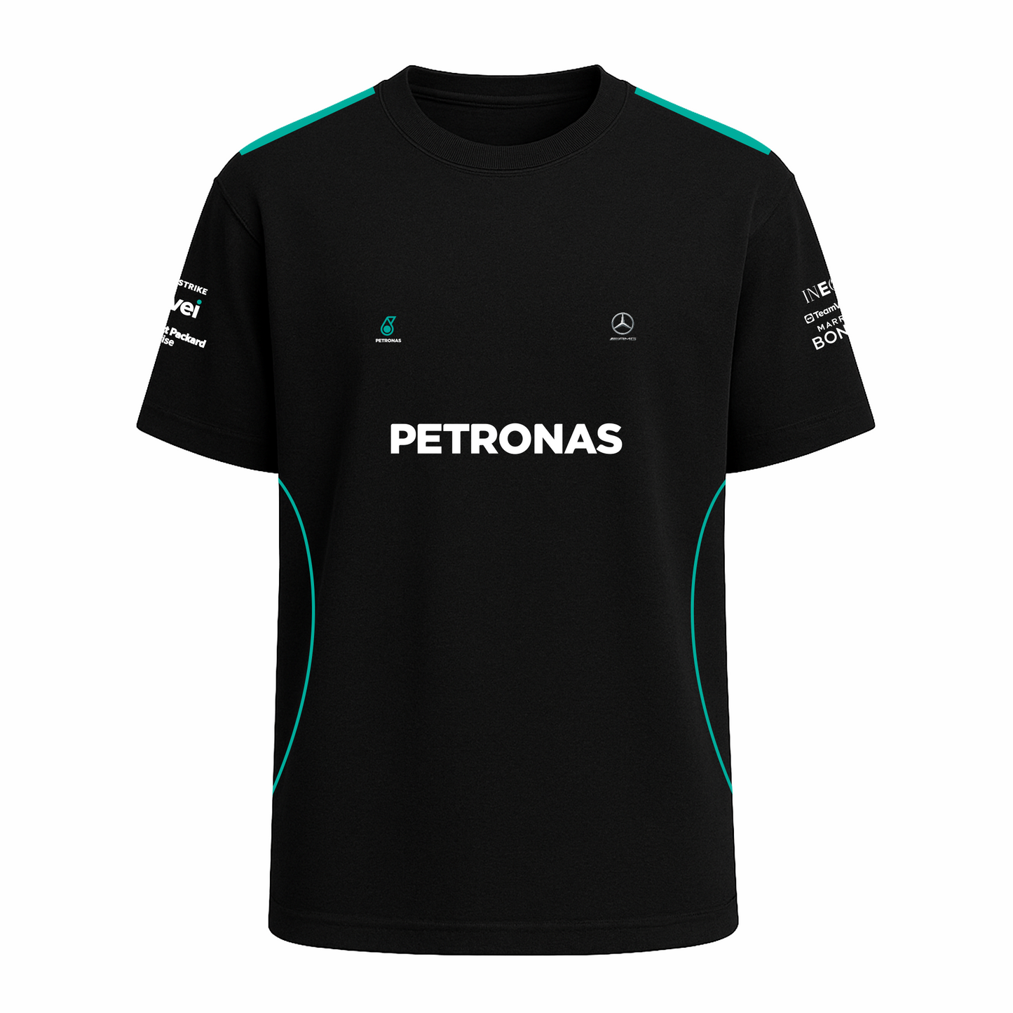Neon Mercedes-Benz Half Sleeve T-shirt