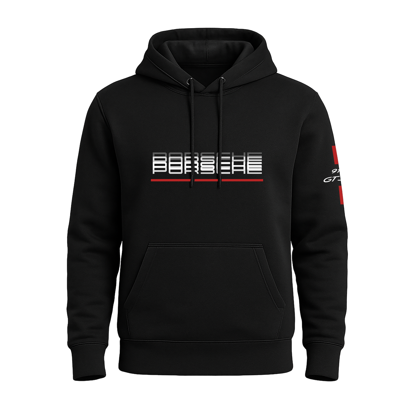 Porsche Motorsport Black Hoodie