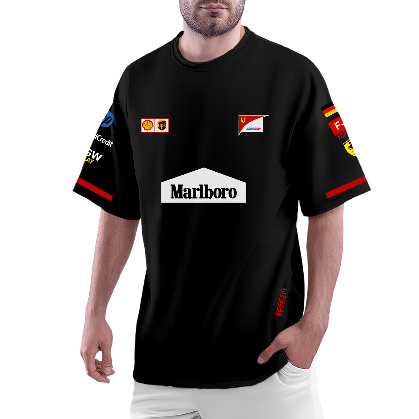 Ferrari-Scuderia Oversized T-Shirt