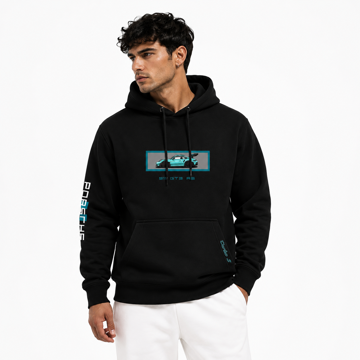 Porsche 911 Motorsport Black Hoodie