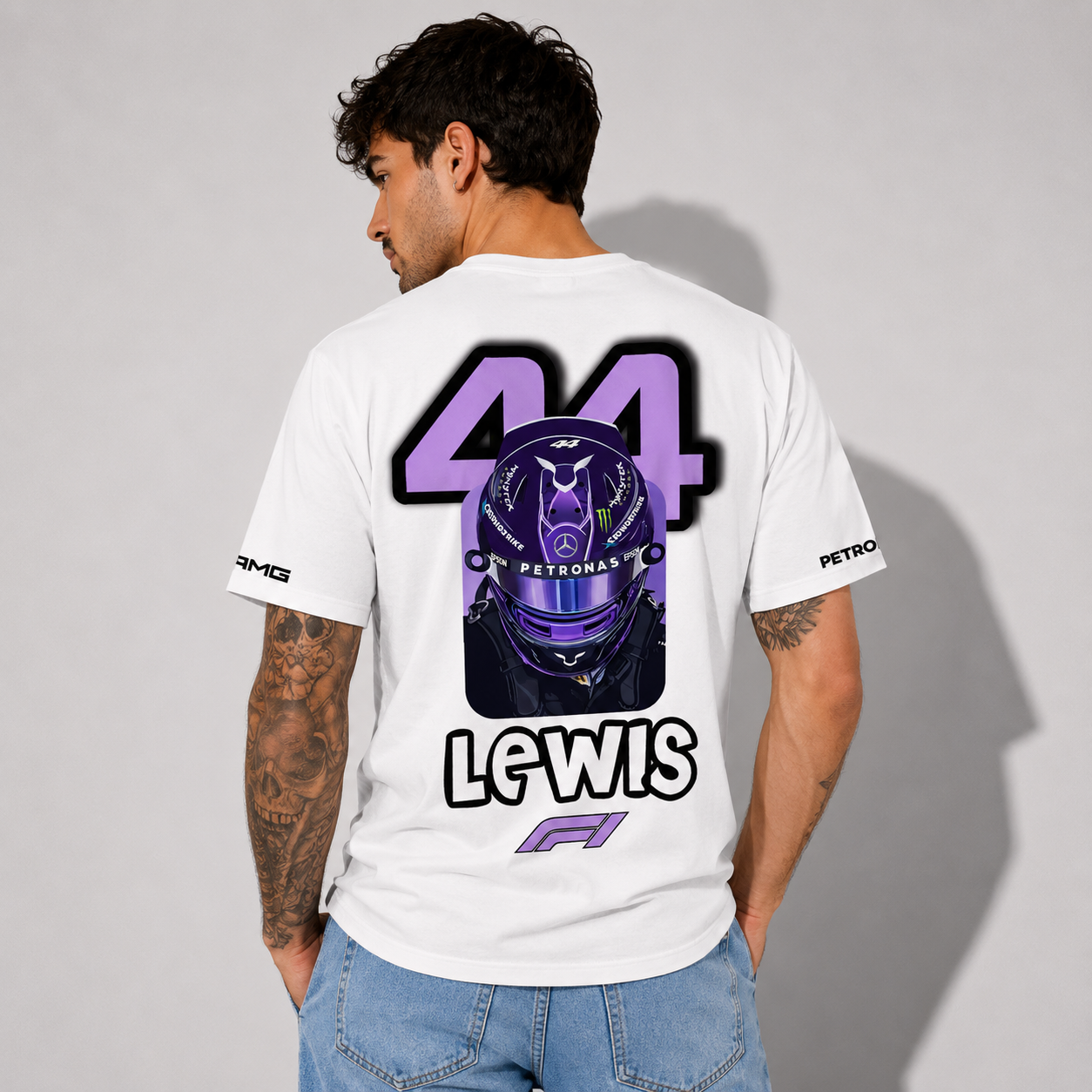 Lewis The-Goat Motorsport T-Shirt