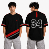 Strip 34 Oversized T-Shirt