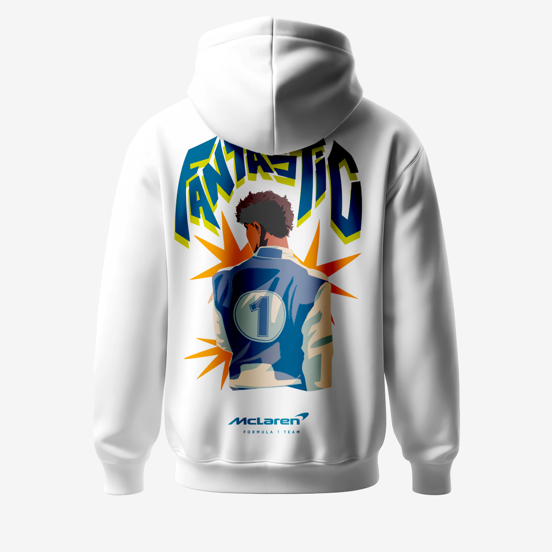 Fantastic Lando White Hoodie