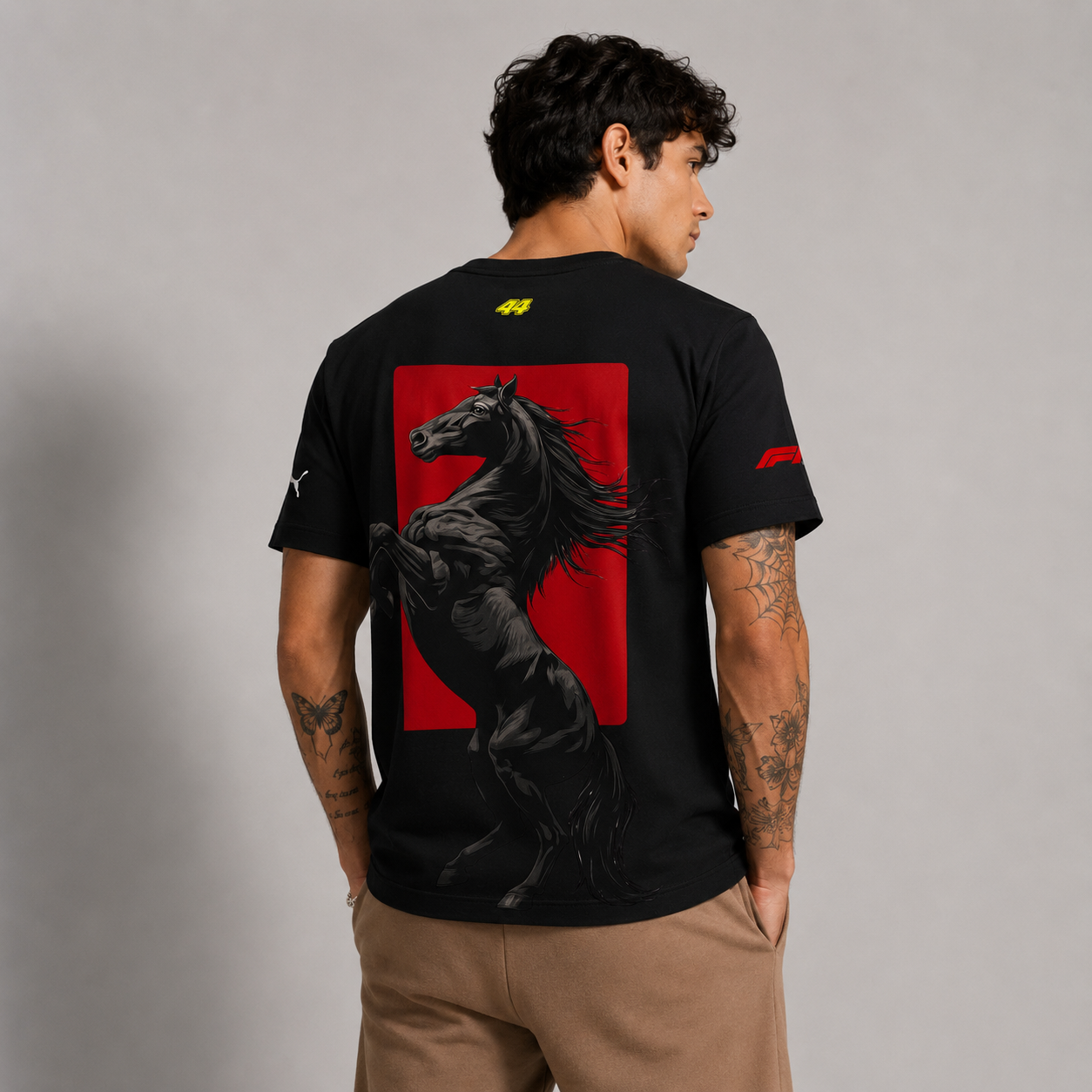 Lewis Hamilton Motorsport Half Sleeve T-Shirt