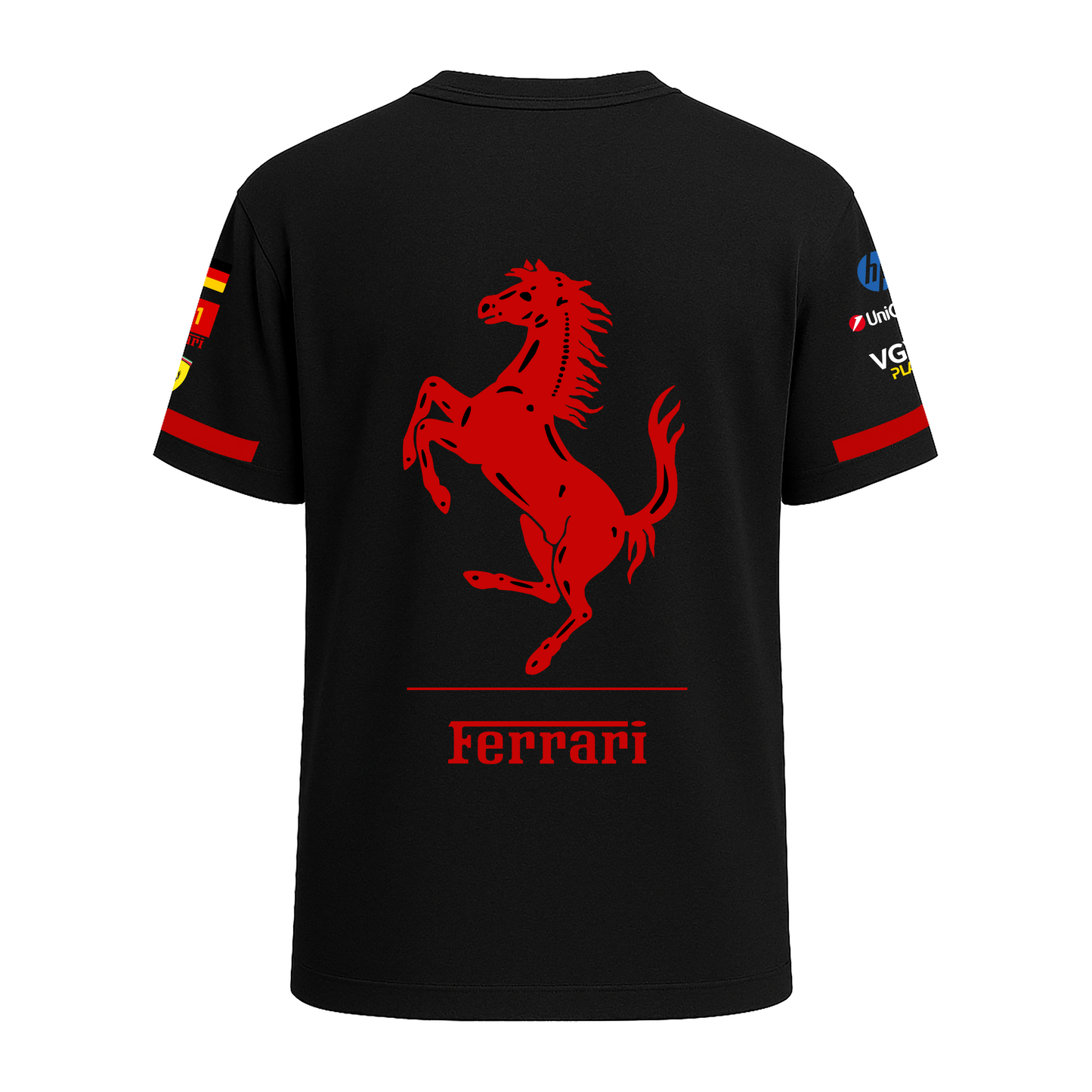 Ferrari-Scuderia Half Sleeve T-Shirt