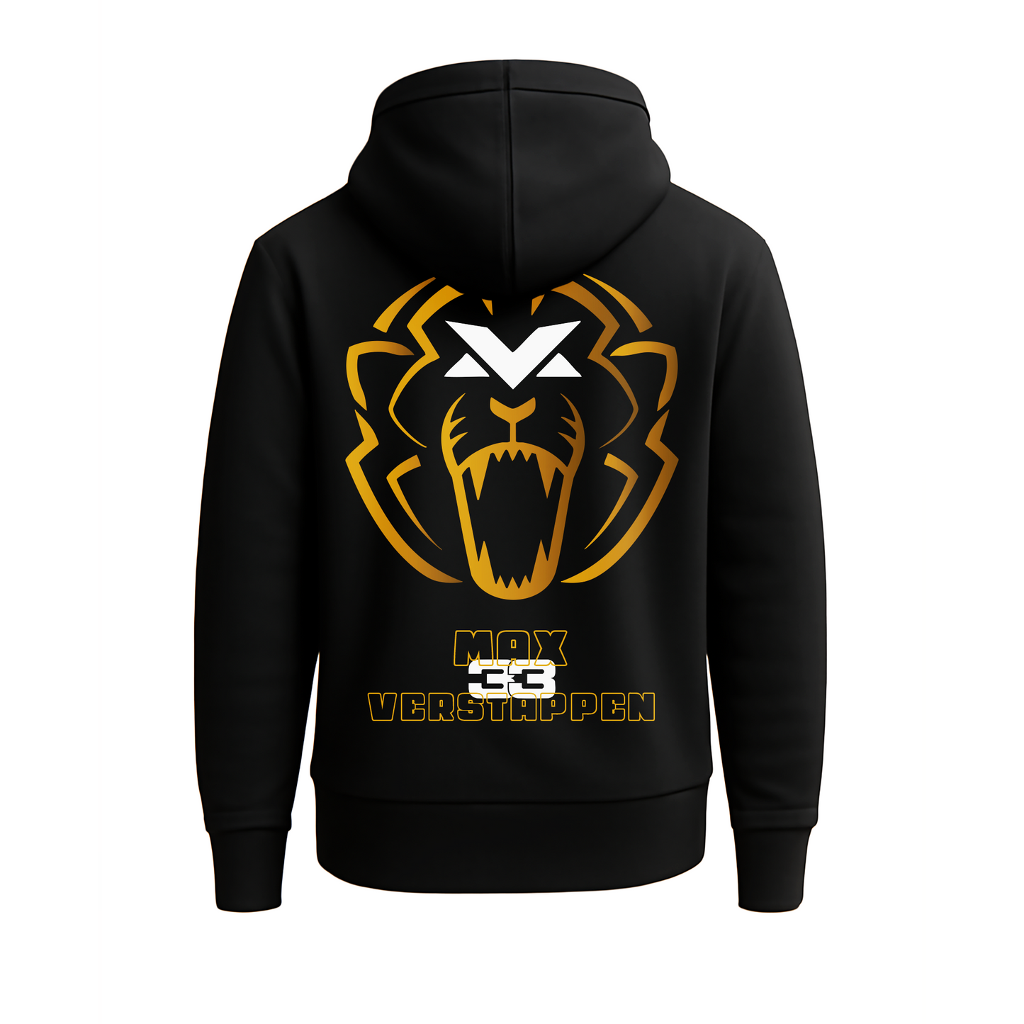 Max Gold Foil Black Hoodie