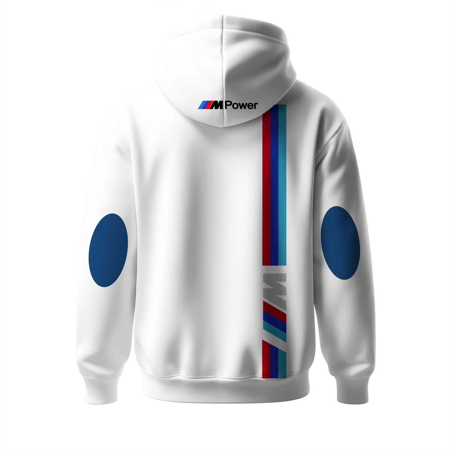 BMW High Density White Hoodie