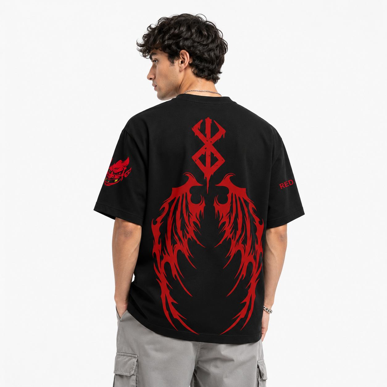 Red Devil Oversized T-Shirt