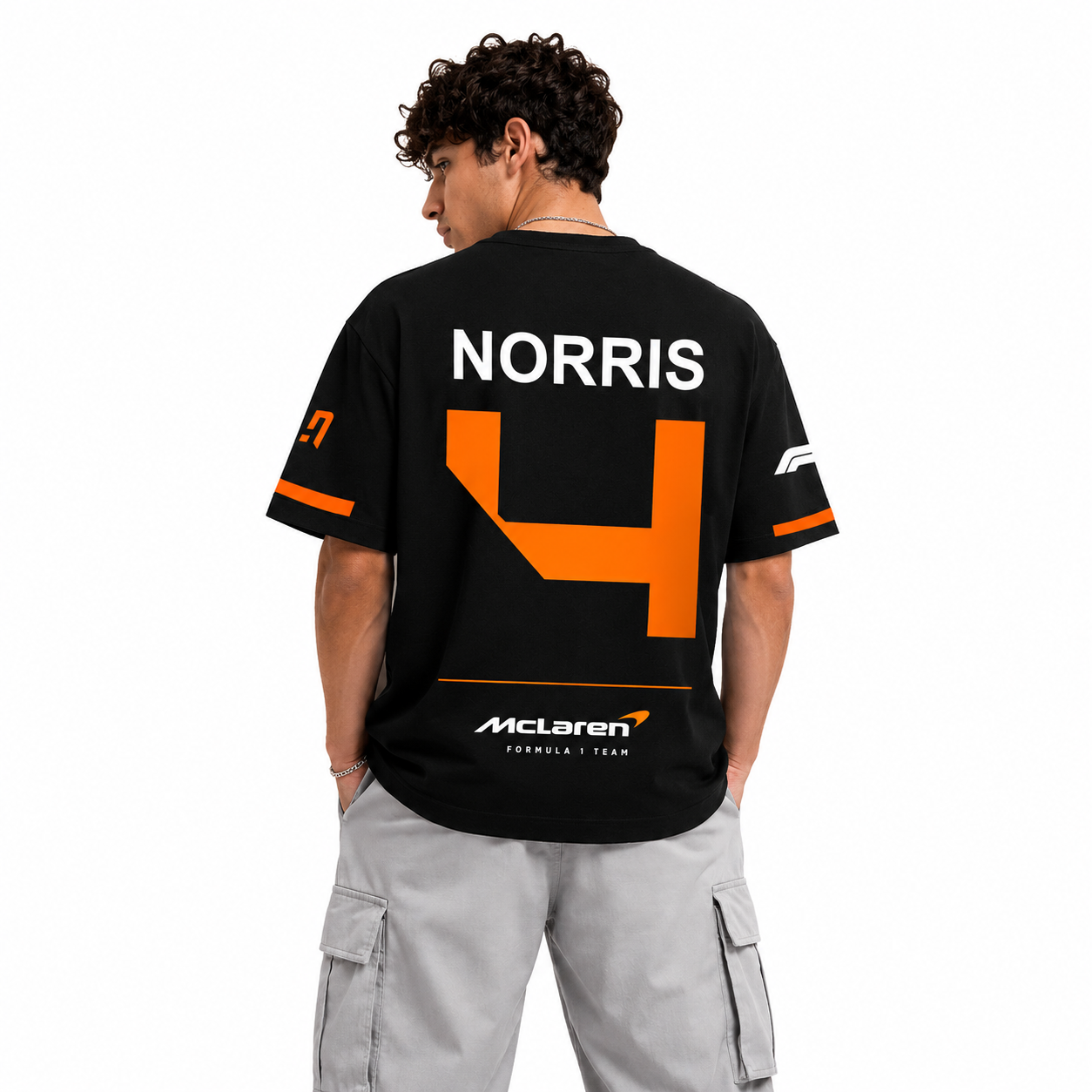 McLaren Norris 4 Motorsport Oversized T-Shirt