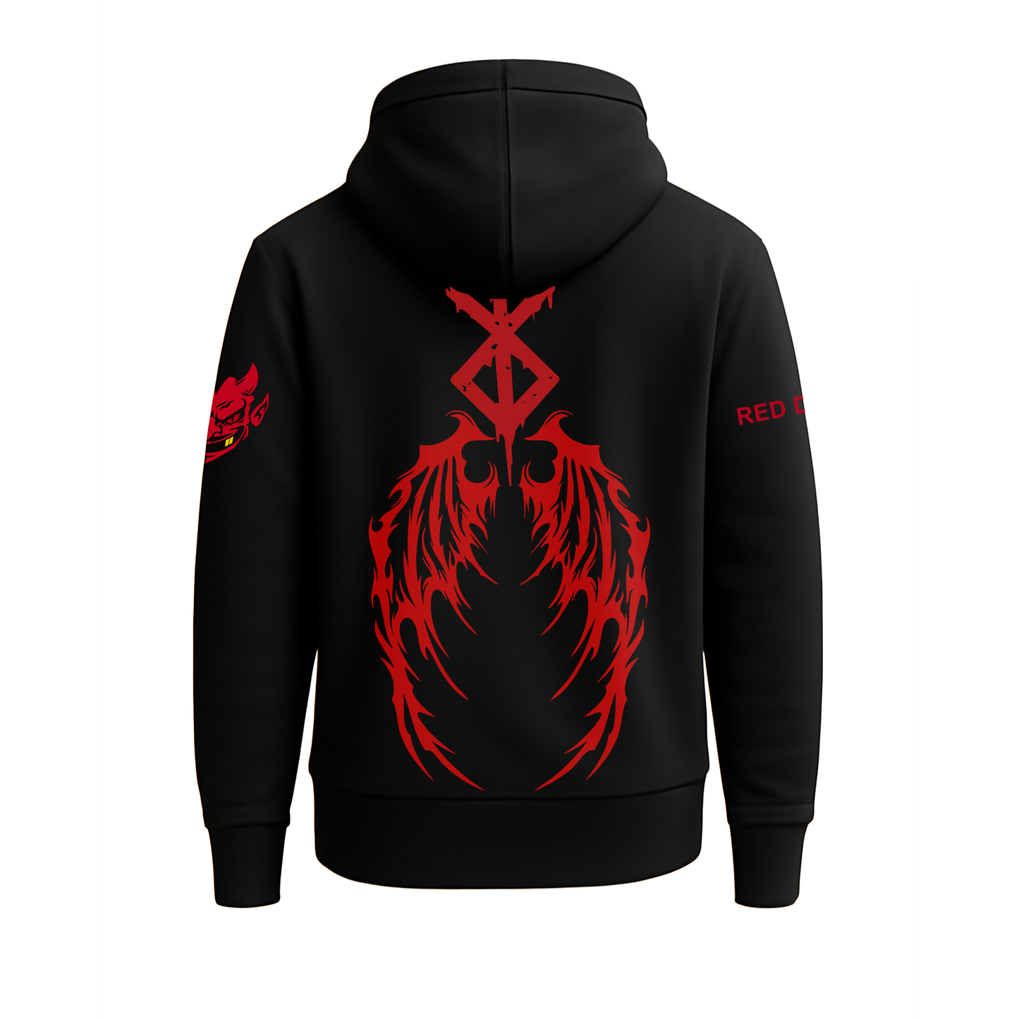 Rag Red Devil Black Hoodie
