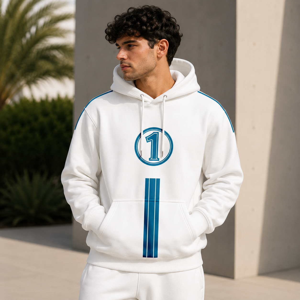 Fantastic Lando White Hoodie