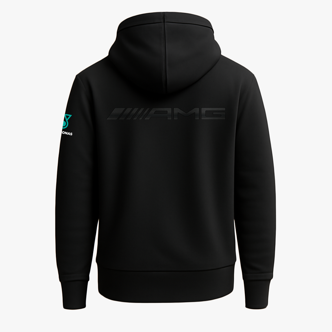 Benz High Density Black Hoodie