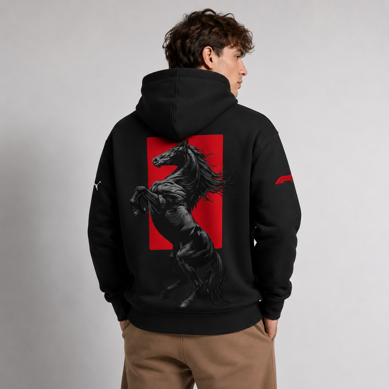 Rag Lewis Hamilton Black Hoodie