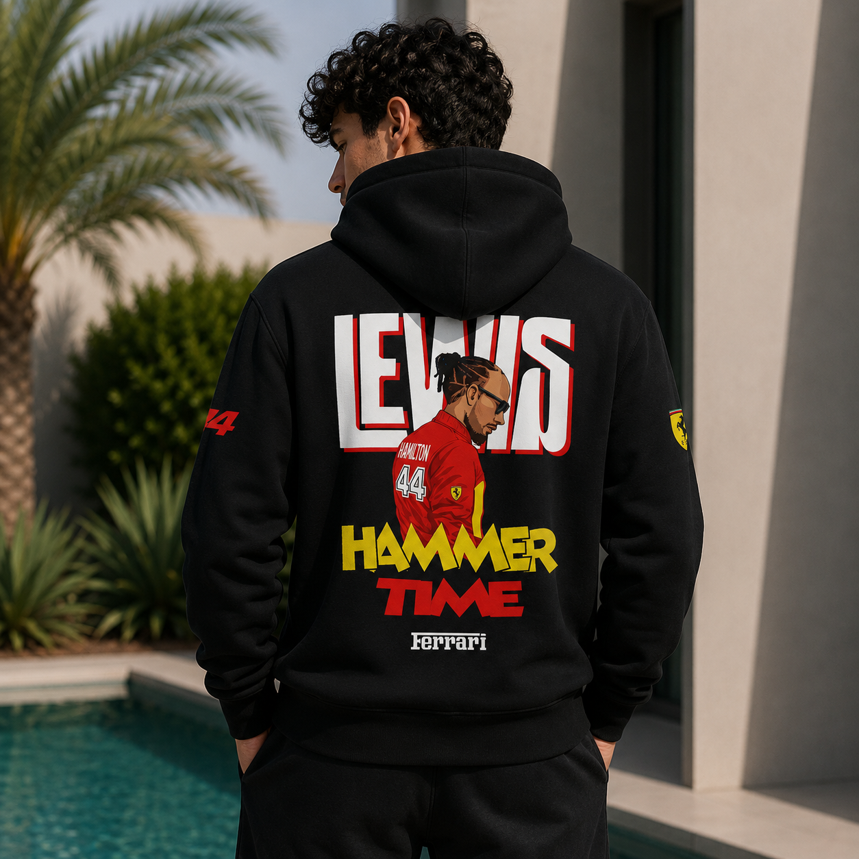 Rag Lewis Hammer-Time Black Hoodie
