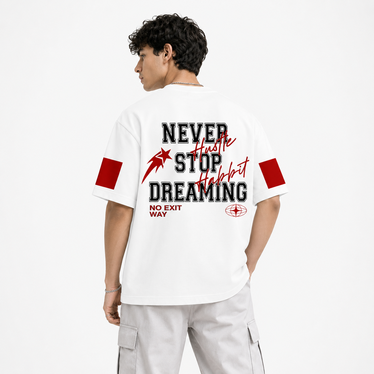 Never Stop Dreaming Oversized T-Shirt