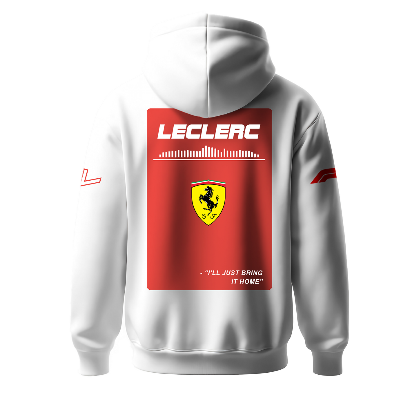 Rag Leclerc White Hoodie