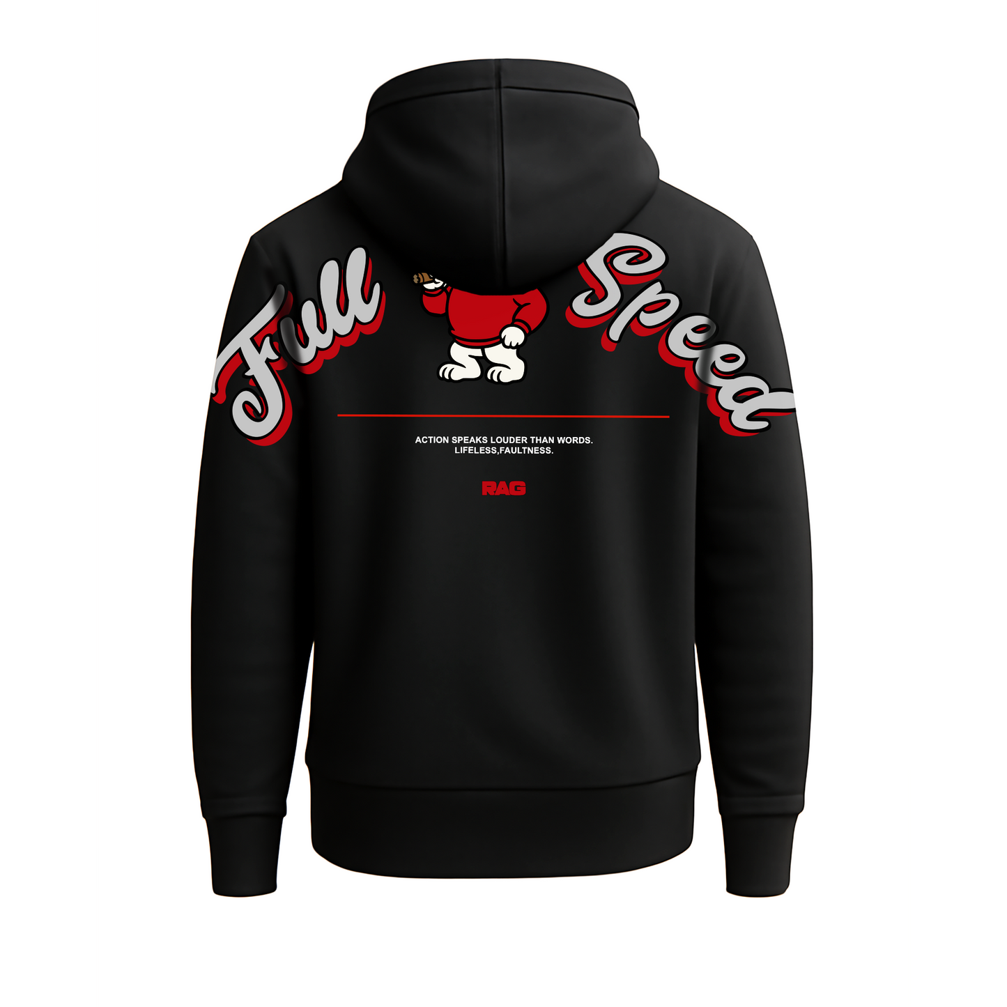 Rag Dope Black Hoodie