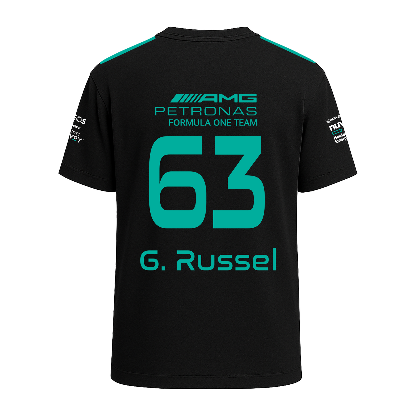 Neon Mercedes-Benz Half Sleeve T-shirt