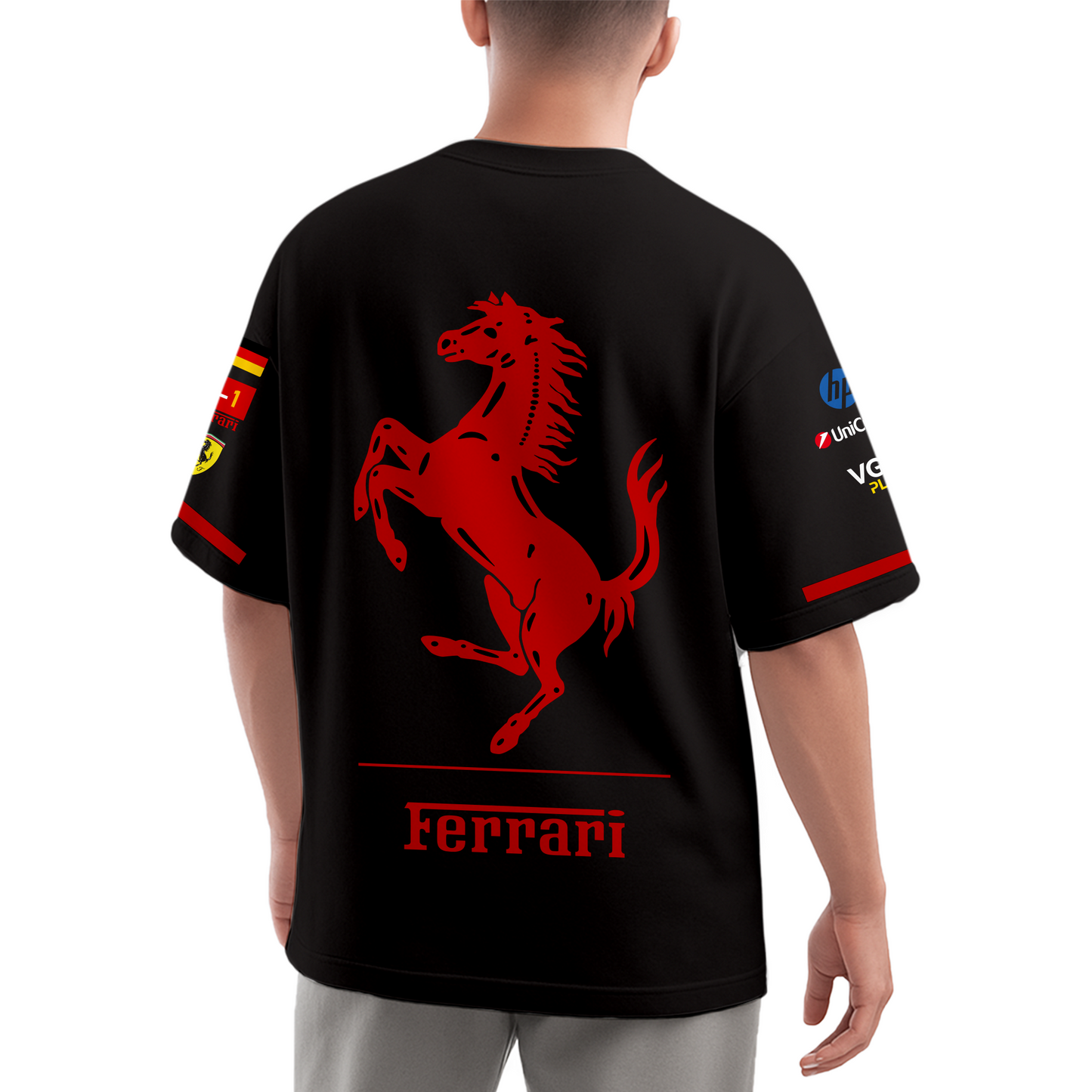 Ferrari-Scuderia Oversized T-Shirt