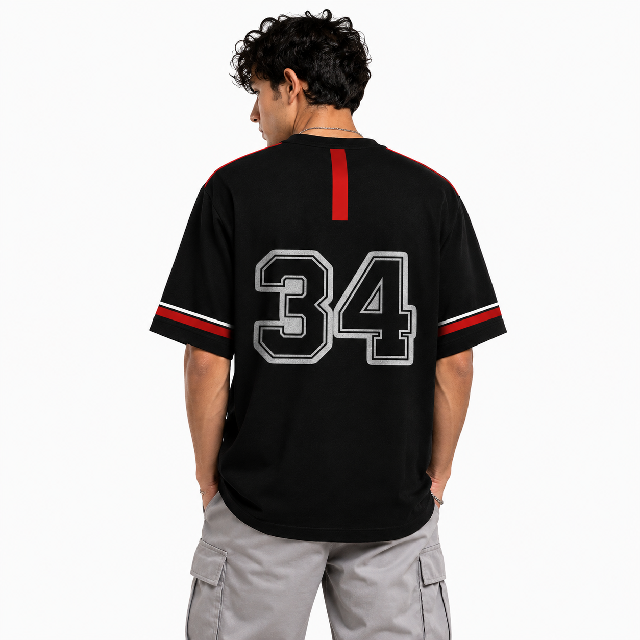 Strip 34 Oversized T-Shirt