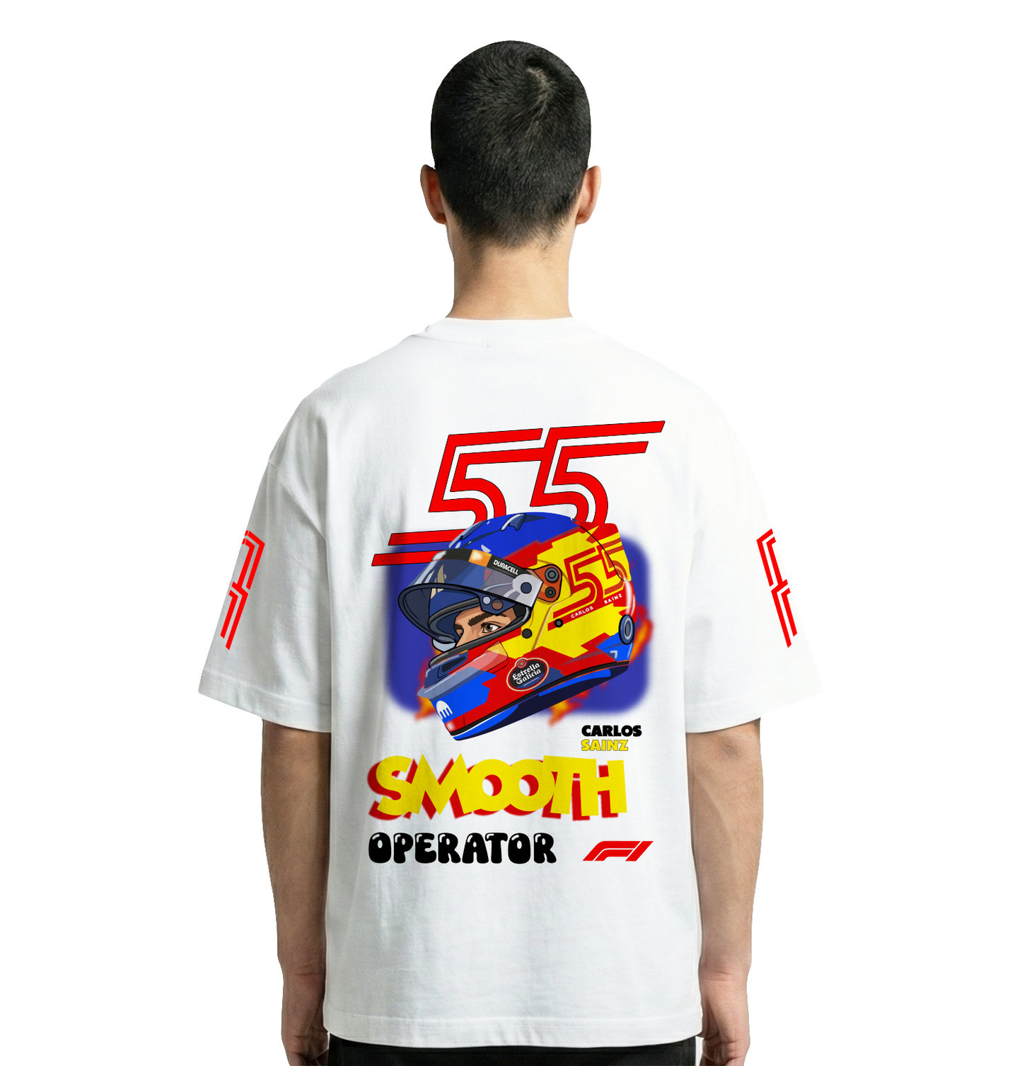 Rag Carlos Sainz 55 Oversized T-Shirt