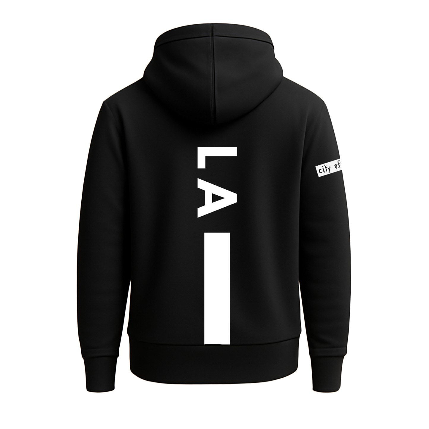 Rag Los Angels Black Hoodie