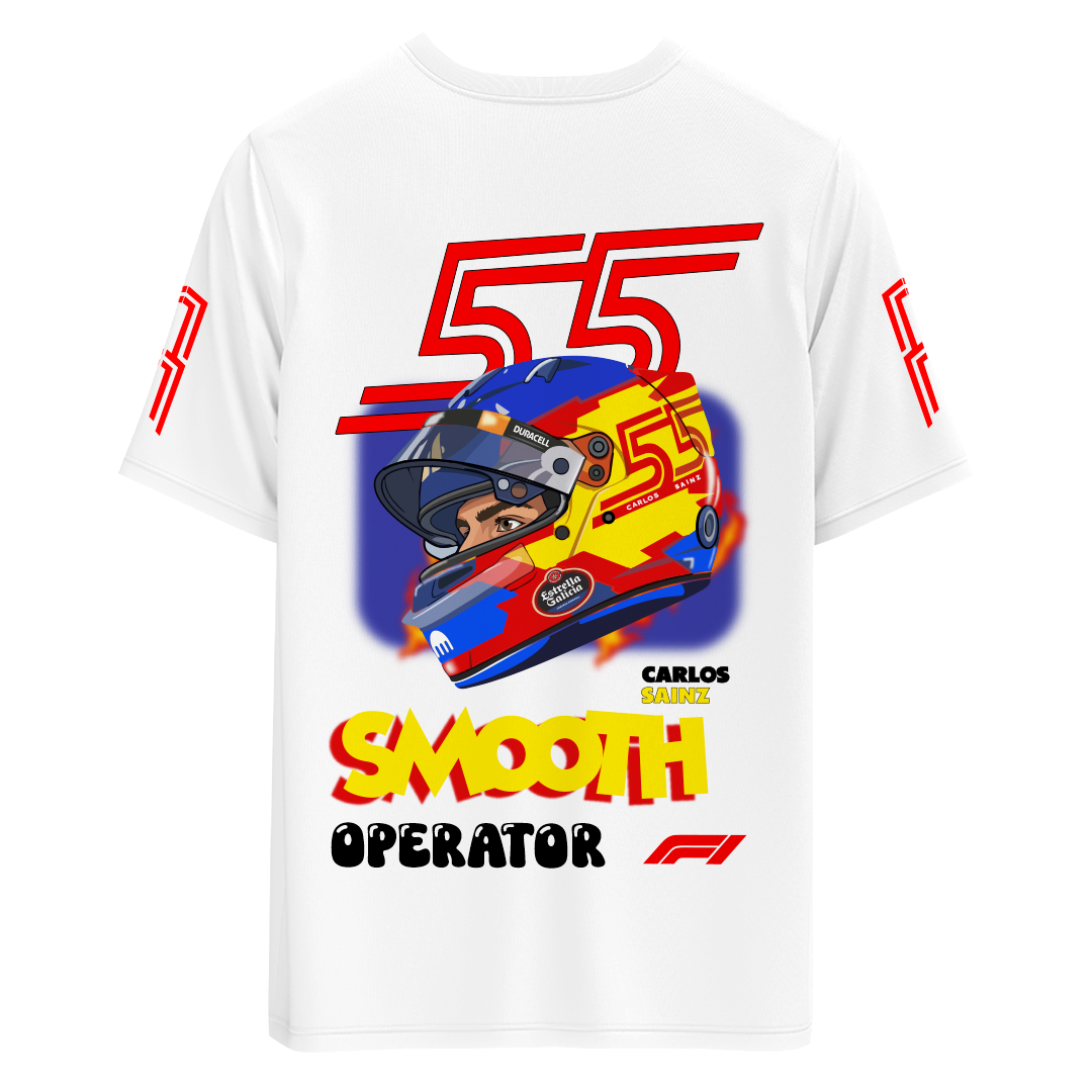 Motorsport Carlos Sainz-55 F1 T-Shirt
