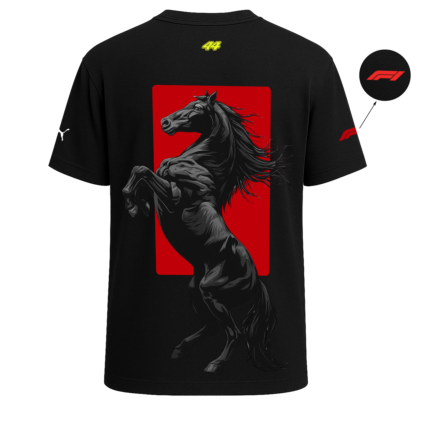 Lewis Hamilton Motorsport Half Sleeve T-Shirt